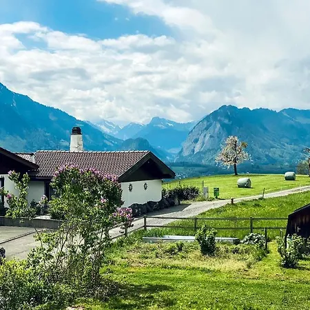 Panorama Boutique With Complimentary Access At Solbad Apartment Sigriswil